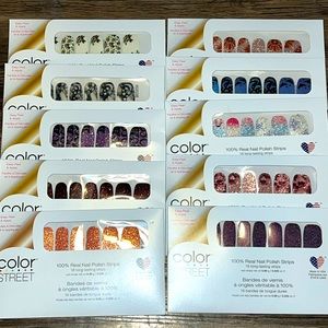 Extreme Discount!! Color Street bundle- 10 Sets Included!!